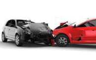 交通事故の画像